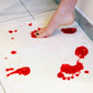 Bloody bath mat